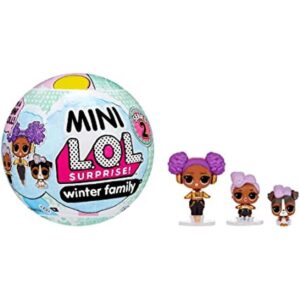 LOL Surprise Mini familia de invierno con muñeca hermana_1
