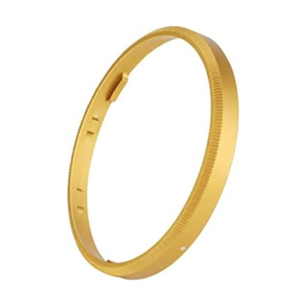 Haoge RRCGR3Xk Tapa decorativa de metal dorado para_1