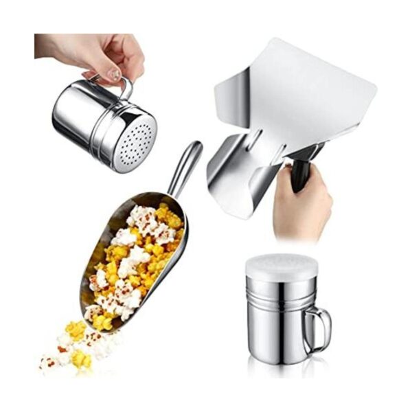 4 cucharadas de palomitas de maíz de aluminio de 12 onzas