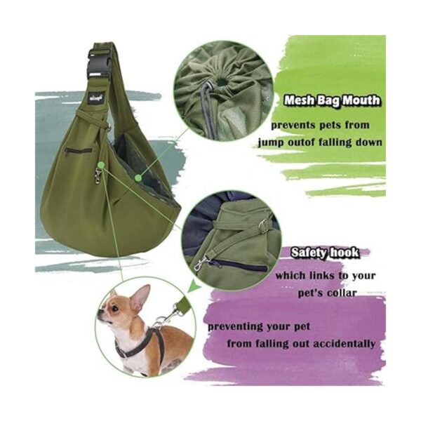 NATUYA Portabicicletas para perros y mascotas con bolsa_2