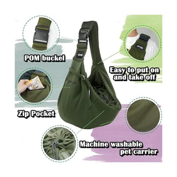 NATUYA Portabicicletas para perros y mascotas con bolsa_4