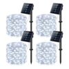 JMEXSUSS Paquete de 4 100 luces LED solares de 33 pies_1