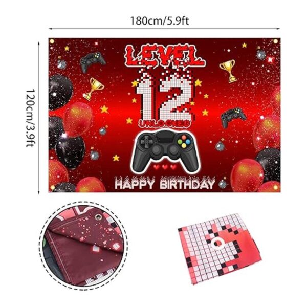 Nivel 12 Póster de fondo desbloqueado para decoración de