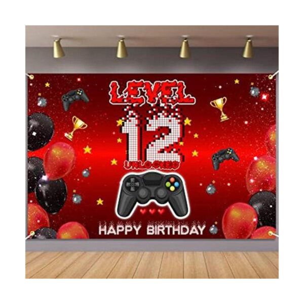 Nivel 12 Póster de fondo desbloqueado para decoración de