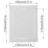 Panel de acceso de 6 x 8 pulgadas placa de cubierta de