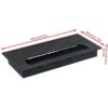MTQY Ojal de cable rectangular de plástico ABS negro de_2