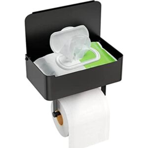 JUYSON Soporte de papel higiénico con estante dispensador_1