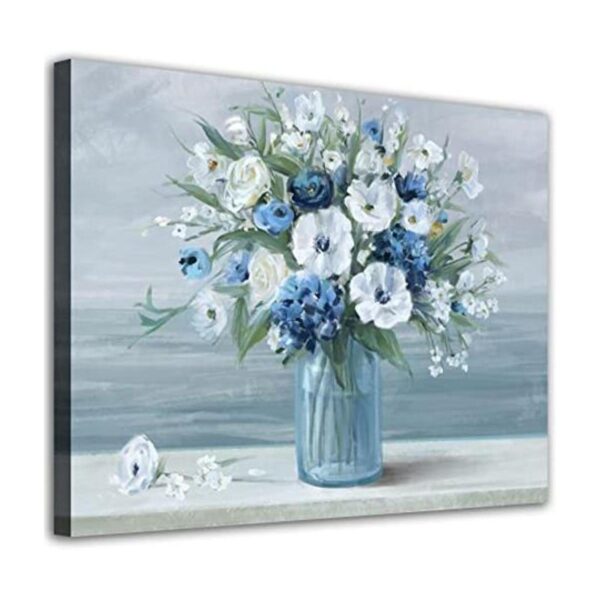 Lienzo de flores vintage para pared lienzo de flores_1