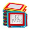 Mini tablero magnético de dibujo para niños paquete de 12_1