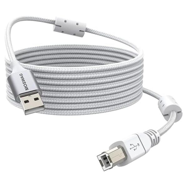MOSWAG Cable de impresora USB de 32.8 pies32.8 ft cable_1