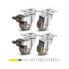 Nefish Ruedas giratorias de 1.5 pulgadas ruedas_1