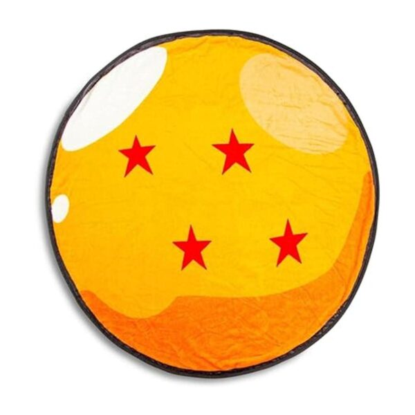 Dragon Ball Z 4 Star Dragon Ball Manta redonda de forro