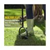 Colwelt Aireador de césped Spike aireador manual para