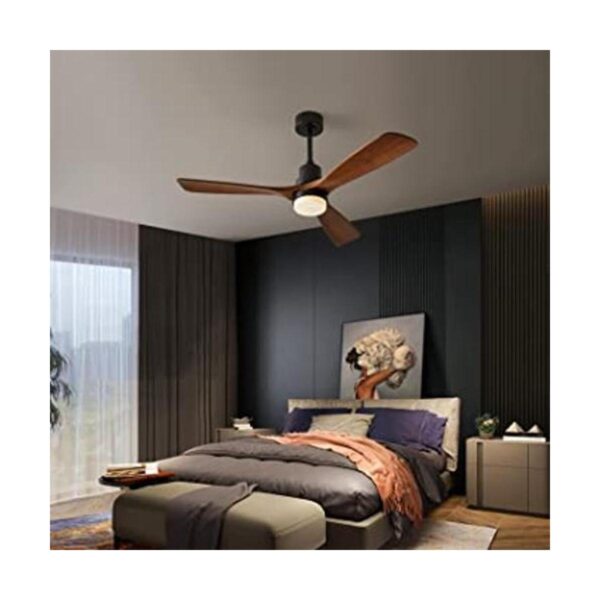 Chriari Ventiladores de techo con luces 3 aspas de