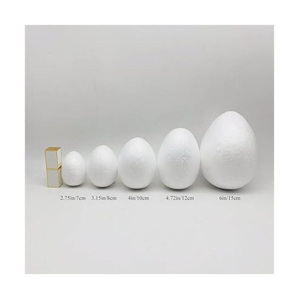 Crafjie Huevos de espuma de poliestireno para_2