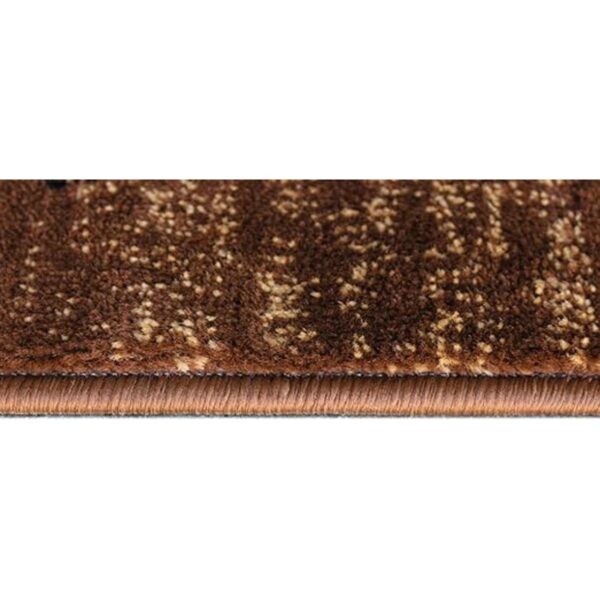 Masada Rugs Alfombra de área Bear Cabin Moose 2 pies 4