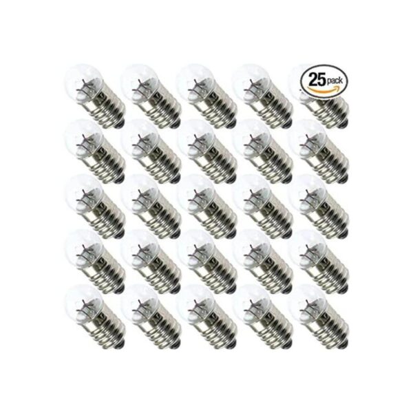 MEETOOT 25 mini bombillas E10 de 15 V 03 A para_1