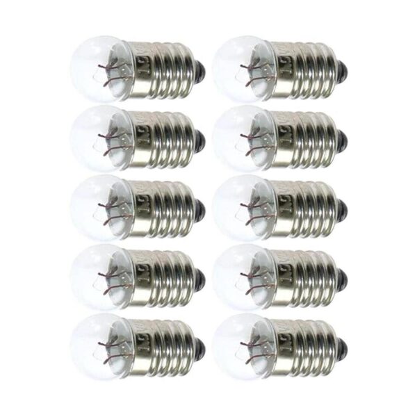MEETOOT 25 mini bombillas E10 de 15 V 03 A para_4
