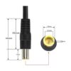 GINTOOYUN 2 cables de alimentación DC7909 12 V CC 0.315_3