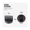 4 piezas W10339442 perilla para estufa de gas Whirlpool