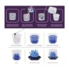 Kit de cultivo de cristal para niños regalos de_4