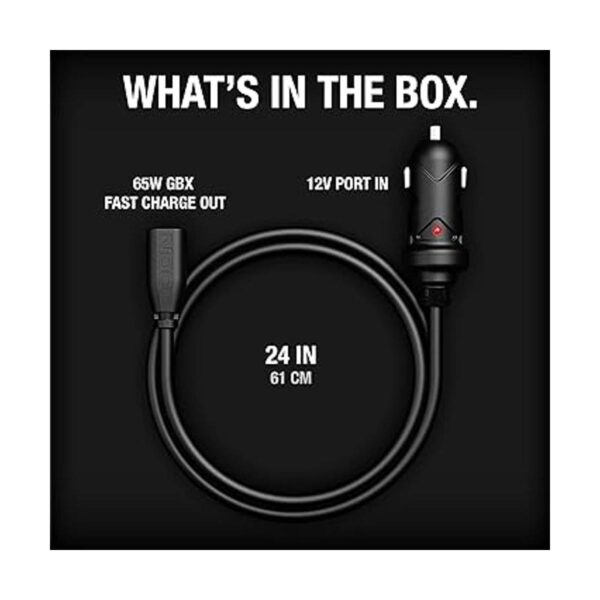 NOCO GBC011 Boost X 65W 12V Cargador de coche para GBX45_4