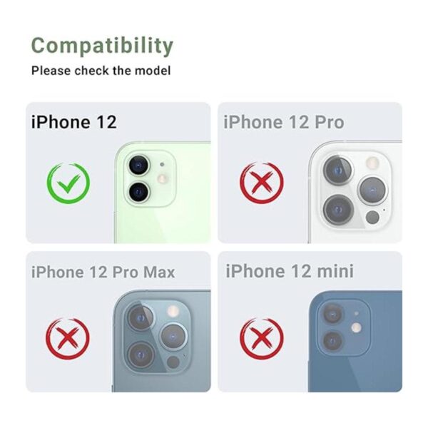 Korecase Protector de lente de cámara para iPhone 12_2