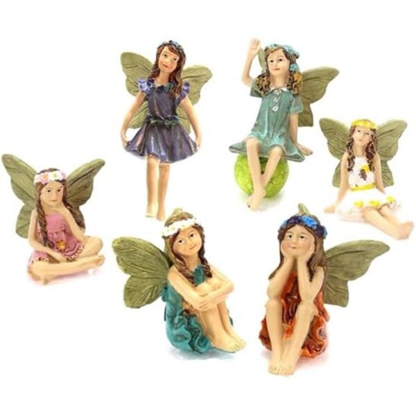 Figura de hadas de 6 piezas en miniatura de 6 pulgadas_1