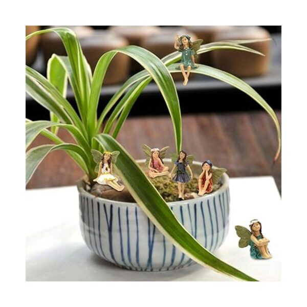 Figura de hadas de 6 piezas en miniatura de 6 pulgadas_6