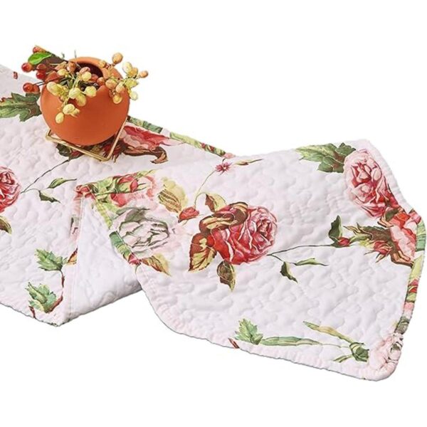 DaDalogy Bedding Camino de mesa de comedor acolchado con
