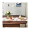 DaDalogy Bedding Camino de mesa de comedor acolchado con