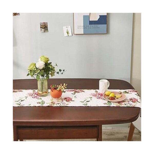 DaDalogy Bedding Camino de mesa de comedor acolchado con