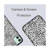 Funda con estampado de vaca rosa bebé compatible con_2