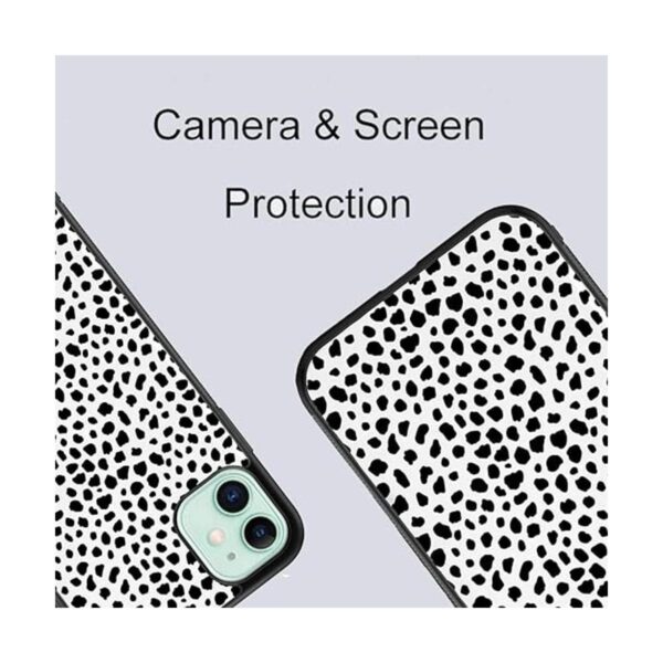Funda con estampado de vaca rosa bebé compatible con_2