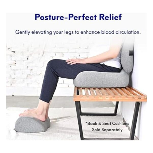 Cushion Lab Reposapiés ergonómico para debajo del_3