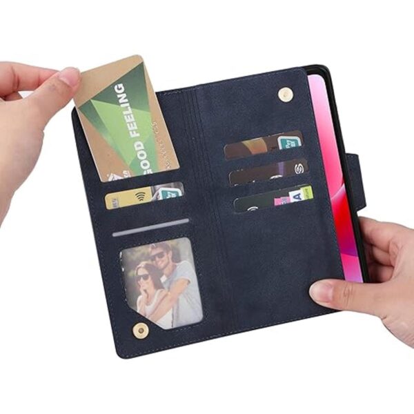 LBYZ Funda tipo cartera para Samsung Galaxy S21 FE 5G_5