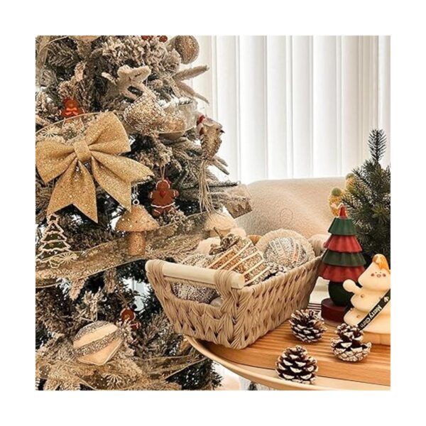 GRANNY SAYS Cesta de mimbre con asas cestas decorativas_3