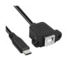GELRHONR Cable de impresora USB C a USB B tipo C macho a_3