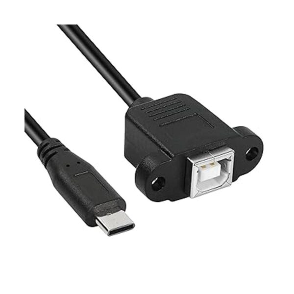 GELRHONR Cable de impresora USB C a USB B tipo C macho a_3