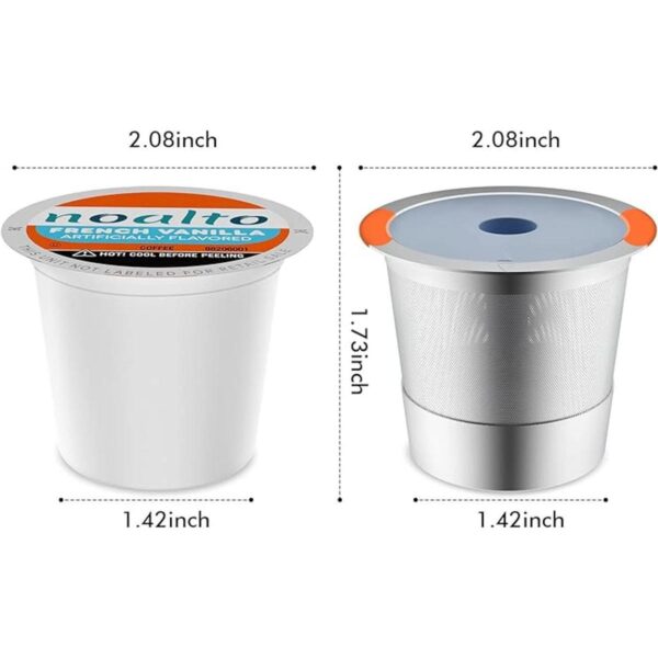 Filtros de café reutilizables de K Cup filtro universal_6