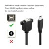 GELRHONR Cable de impresora USB C a USB B tipo C macho a_2