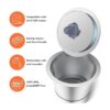 Filtros de café reutilizables de K Cup filtro universal_2
