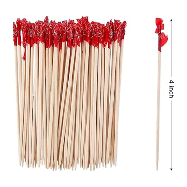 Palillos de dientes de madera de 4 pulgadas 1200 palillos_2