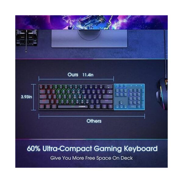 Teclado portátil 60 mecánico para juegos 60 teclado_4