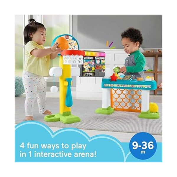 FisherPrice Centro de actividades deportivas para bebés de_2