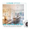 Luxrite Luz LED empotrada con cardán de 4 pulgadas 8 W_2
