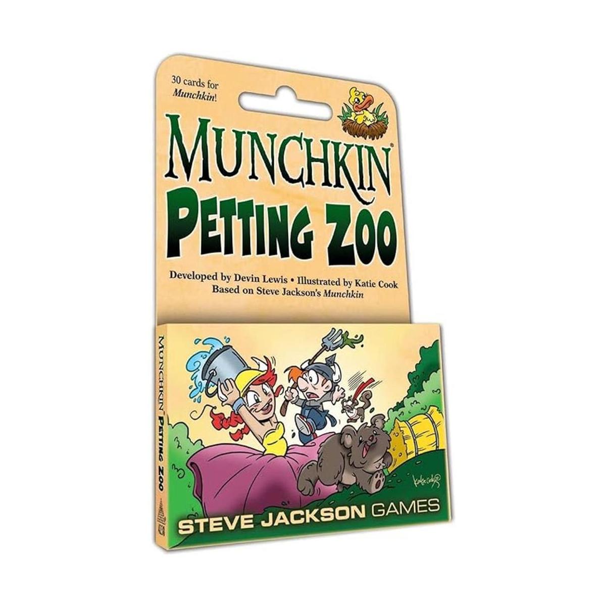 Juego de cartas Munchkin Petting Zoo Miniexpansión 30