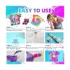 HTVRONT Kit de teñido anudado para niños y adultos 18_6