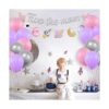 Decoraciones de fiesta de cumpleaños de dos la luna del