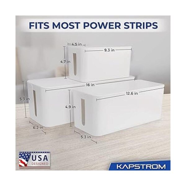 KapStrom Kit organizador de caja de gestión de cables 3_2